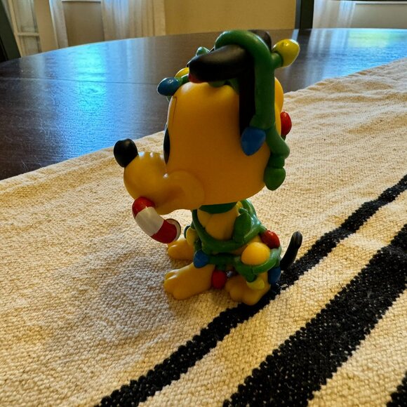 Funko Pocket Pops Mini Disney Pluto Holiday Christmas Lights Candy Cane 2022 - Picture 2 of 6